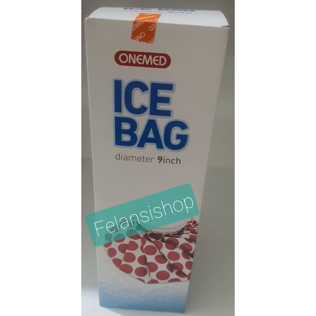 Ice Bag Kompres Onemed. Alat Kantong Kompres Air Es Dingin Panas Demam. Kantong Kompres