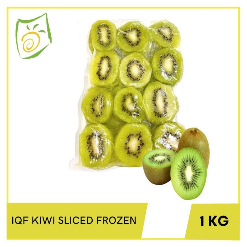 

Frozen Fruits - IQF Kiwi Sliced 1 Kg