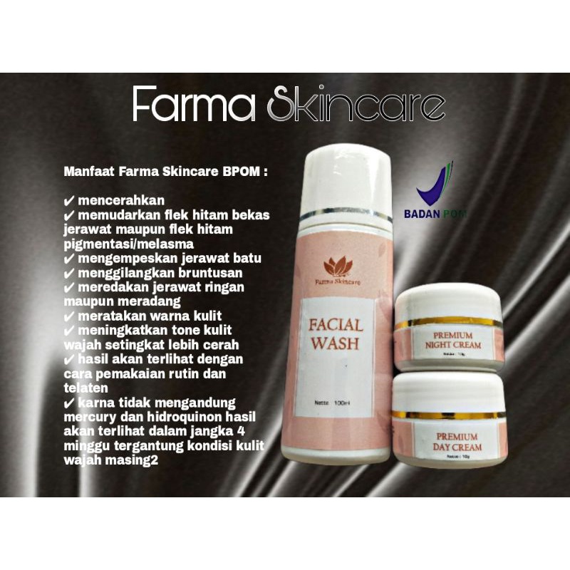 farma skincare BPOM / cream Farma original / Farma  / Cream Farma / Cream Farma skincare