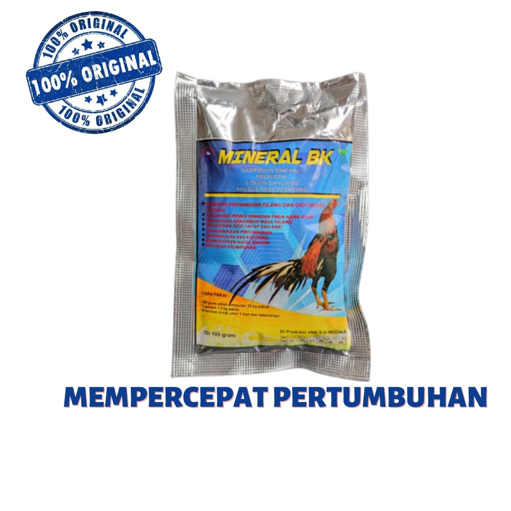 Mineral BK - probiotik, vitamin dan mineral 100 gram