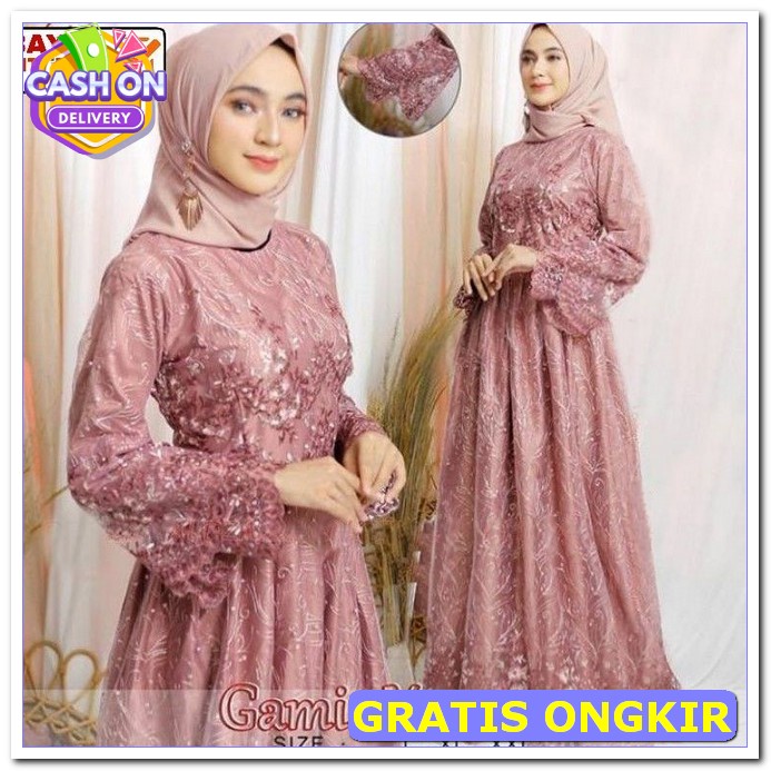 Baju Gamis Perempuan Casual Gsmis Cewek Model Terbaru Terbaru 2022 Elegan Mewah Jumbo Gamis Lebaran 