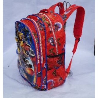 Tas ransel sekolah anak TOBOT motif timbul 8355/Tas Ransel / Punggung / Backpack Anak  Karakter