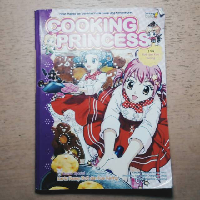 Komik Preloved COOKING PRINCESS "Edisi Roti dan Kue kering"