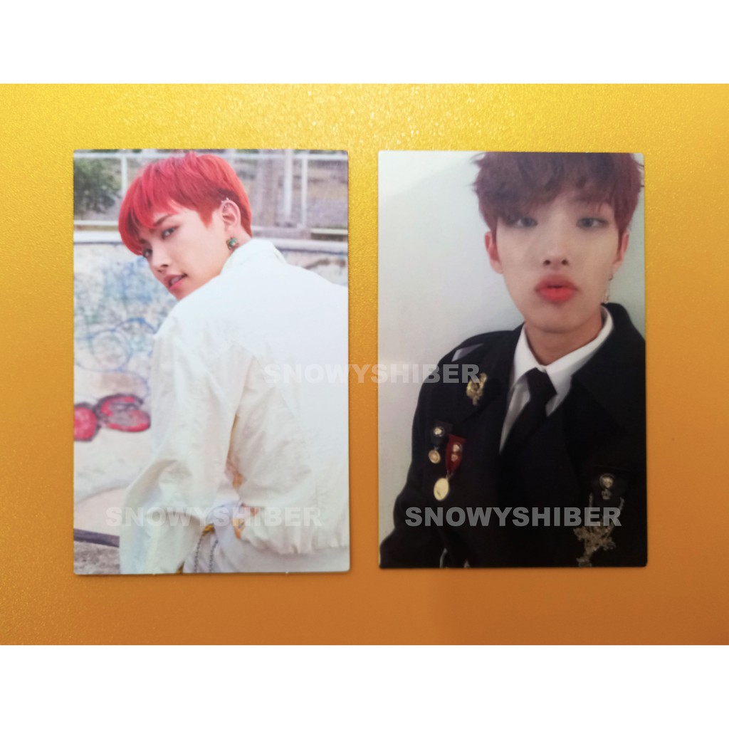 PHOTOCARD PC ATEEZ HONGJOONG WAVE & MINGI WONDERLAND