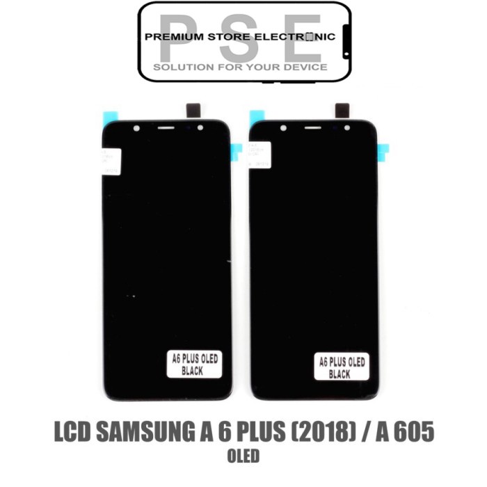 LCD Samsung A6 Plus A605 2018 ORIGINAL OLED Fullset Touchscreen