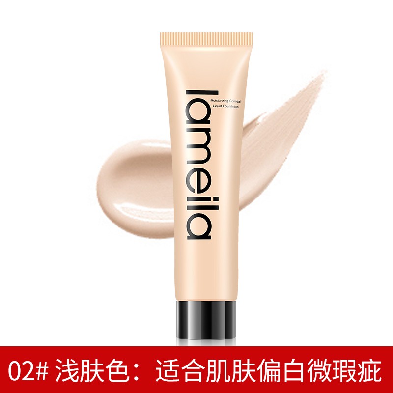 Lameila 3078  Hydrating Concealer Foundation Isolasi BB Cream CJR