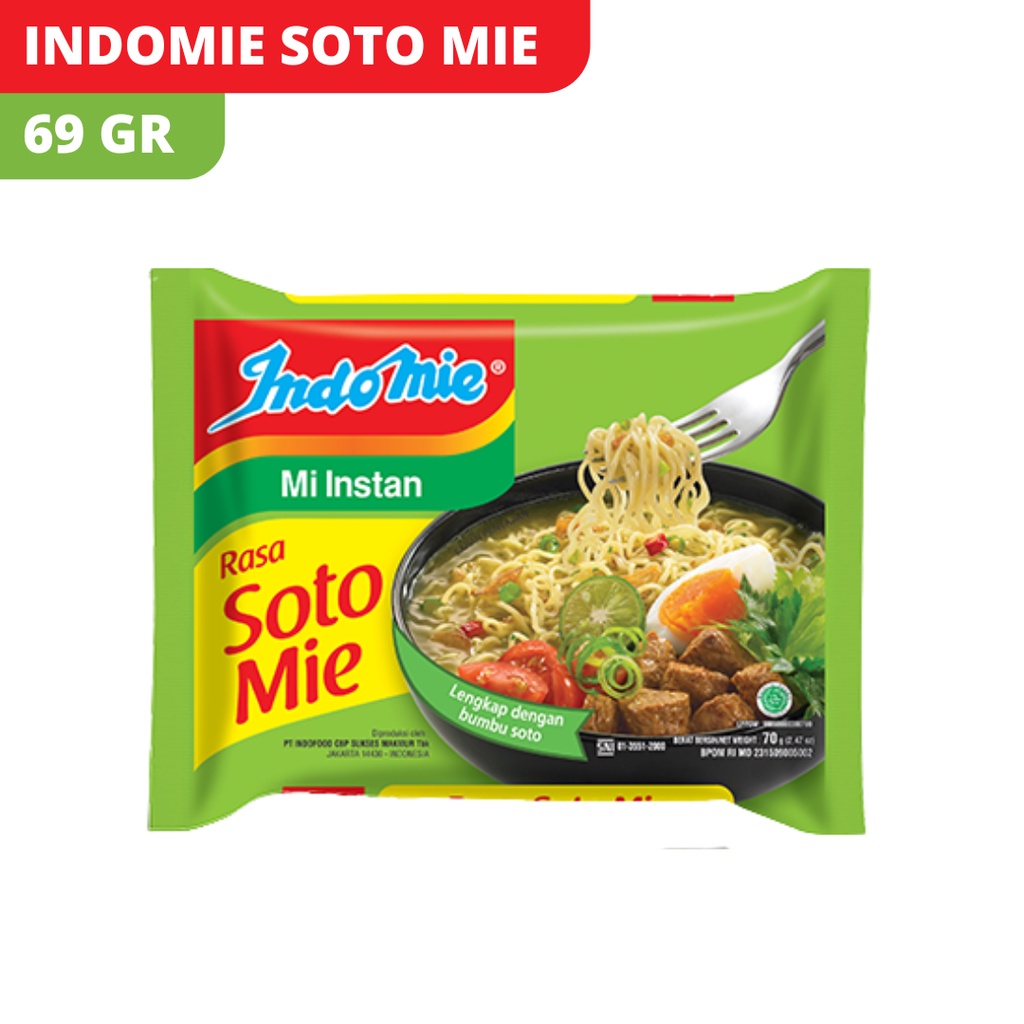 

INDOMIE KUAH SOTO MIE