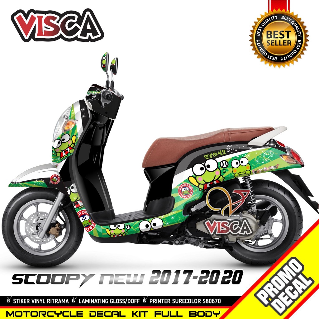 Decal Scoopy New 2018 2019 2020 Full Body Stiker Scoopy New 2018 2019 2020 Full Body Striping Scoopy