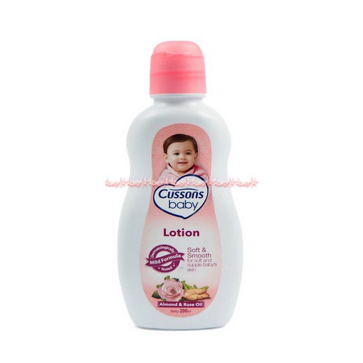 Cussons Baby Lotion Krim Pelembab Untuk Bayi Tersedia 3 Pilihan Warna 200mL