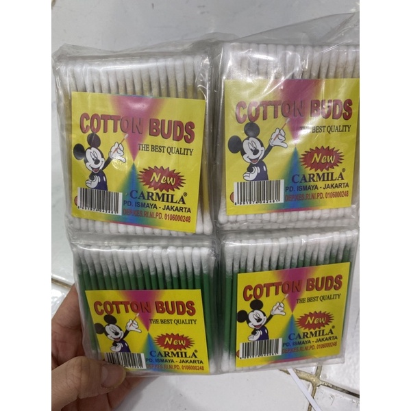 12 bungkus cotton bud / kapas tangkai / kapas pembersih telinga / cottonbud lingga super high quality