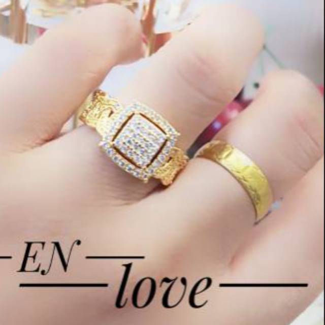 Xuping set perhiasan lapis emas 24k 2215