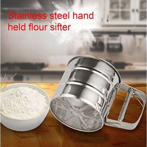 Stainless Steel Flour Sifter - Ayakan Tepung Bahan Stainless Steel