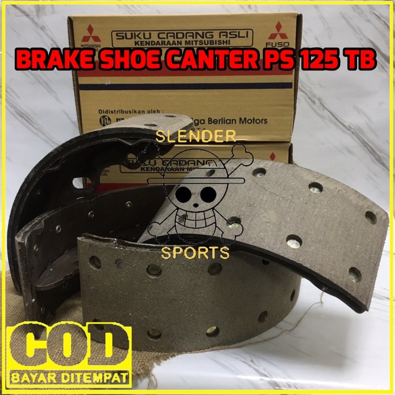 KAMPAS REM CANTER PS 125 TB PS 135 - BRAKE SHOE CANTER PS TURBRO PS135 DEPAN BELAKANG