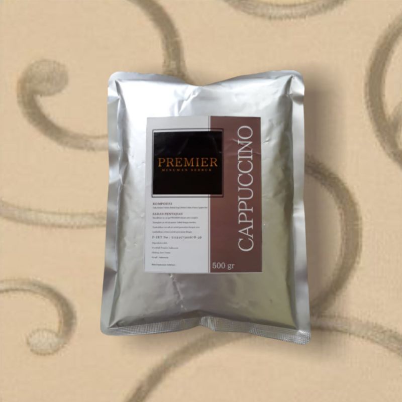 

Minuman Bubuk Instan PREMIER Rasa Cappucino 500 gr