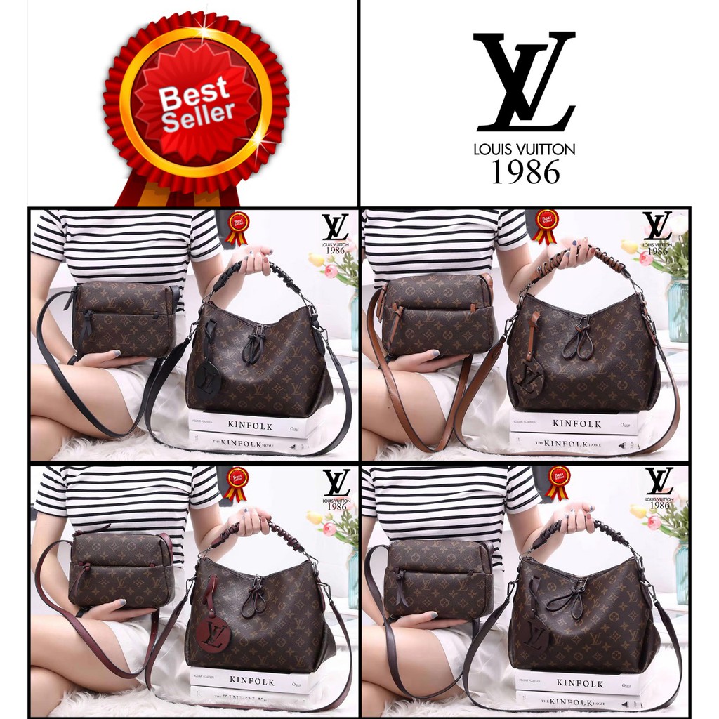 TAS BATAM-TAS WANITA-  LOUIS VUITTON Beaubourg 1986