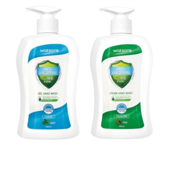 Watsons Protecting Anti Bacterial Cream Handwash 500 g