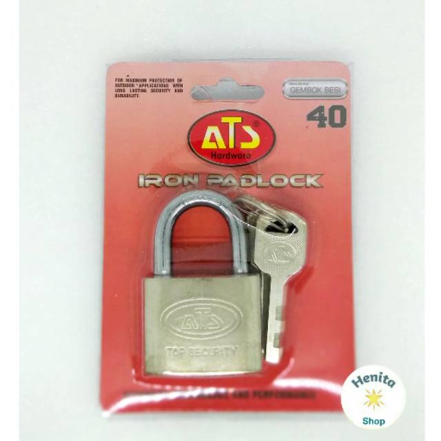Gembok ATS 40mm 40 mm