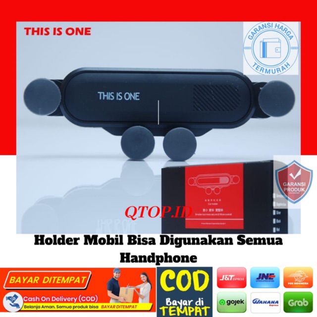 Car Holder Mobil Jepit  Universal This Is One [QTOP.ID]