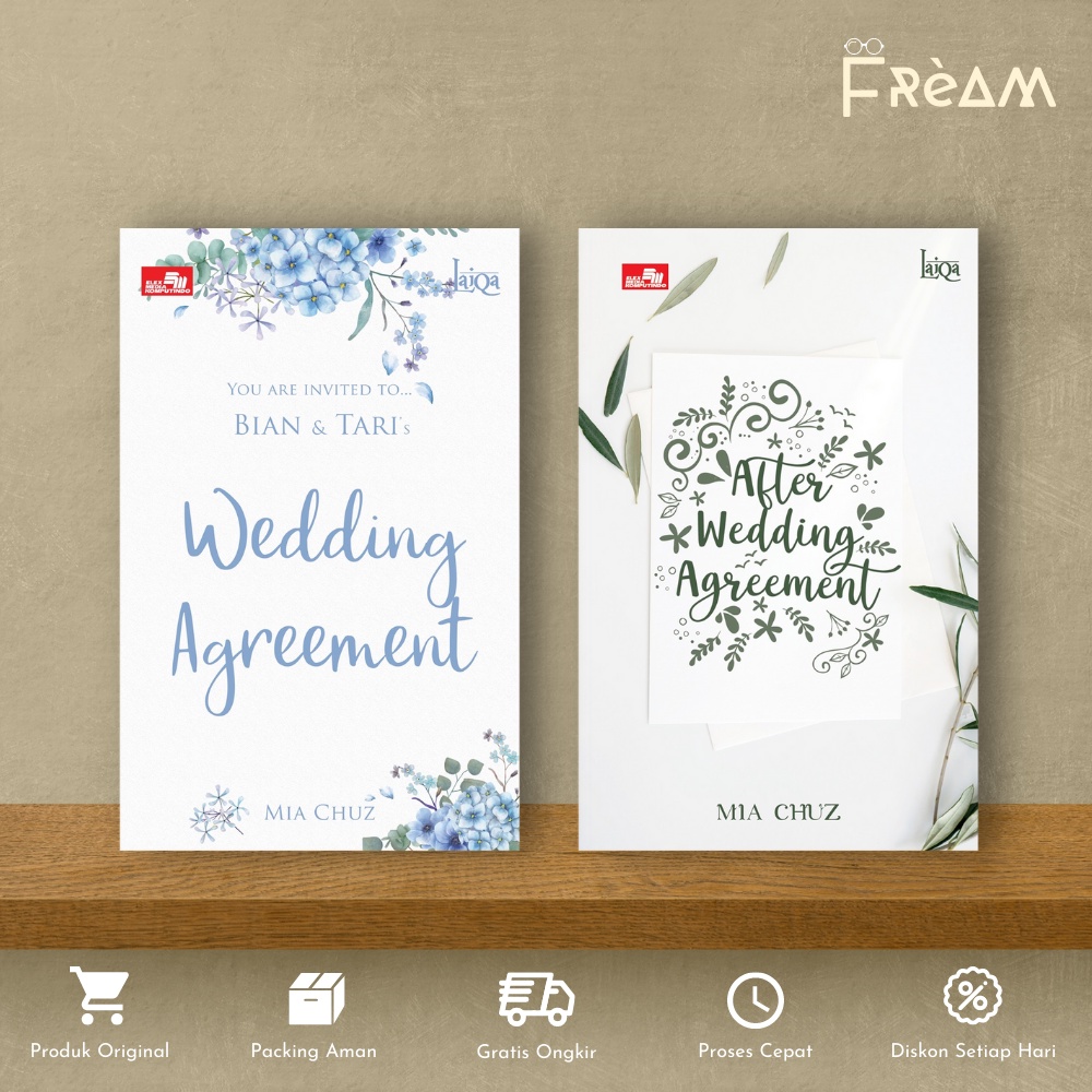 Buku Novel LAIQA: Wedding Agreement | After Wedding Agreement by Mia Chuz