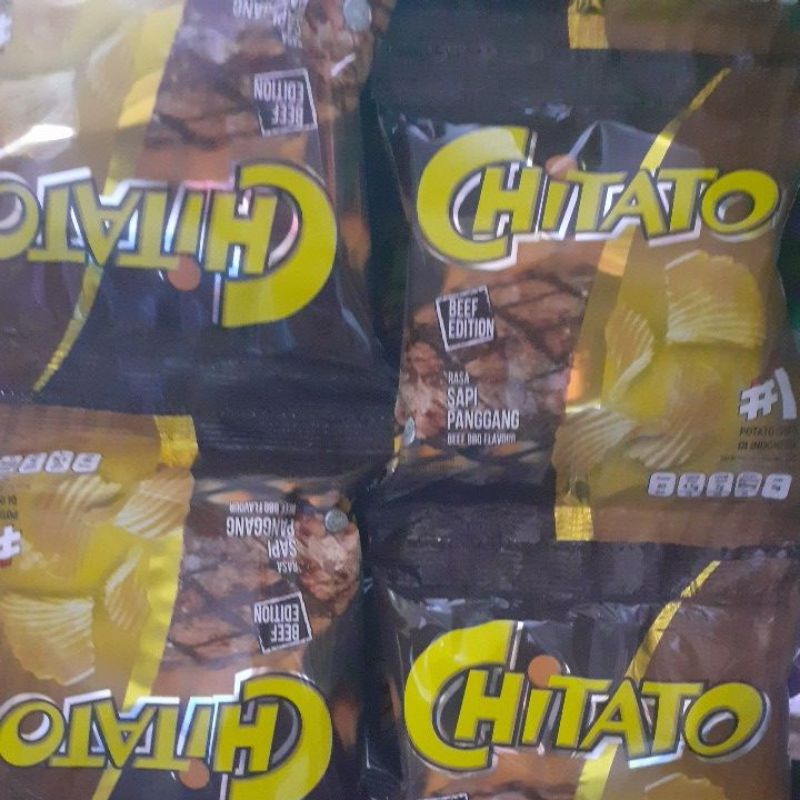 

Snack CHITATO rasa sapi panggang/1rnceng isi 10 bks