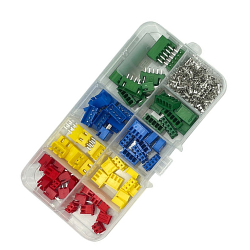 Vivi 230buah 2 54mm 2 3 4 5pin Rumah Adaptor Kabel Konektor Socket Male Dan Female Pin Header Connector Untuk JST-X