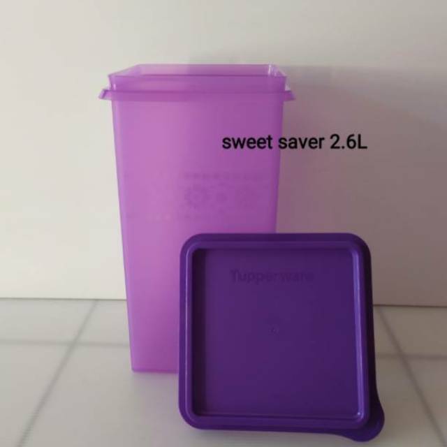 Mosaic Sweet Saver Ungu Tupperware Toples Kue