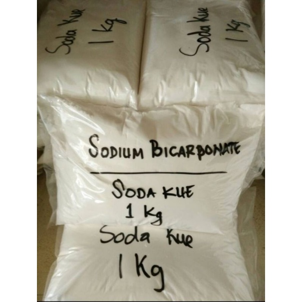 

soda kue sodium bikarbonat pengembang kue kemasan repack 1 kg