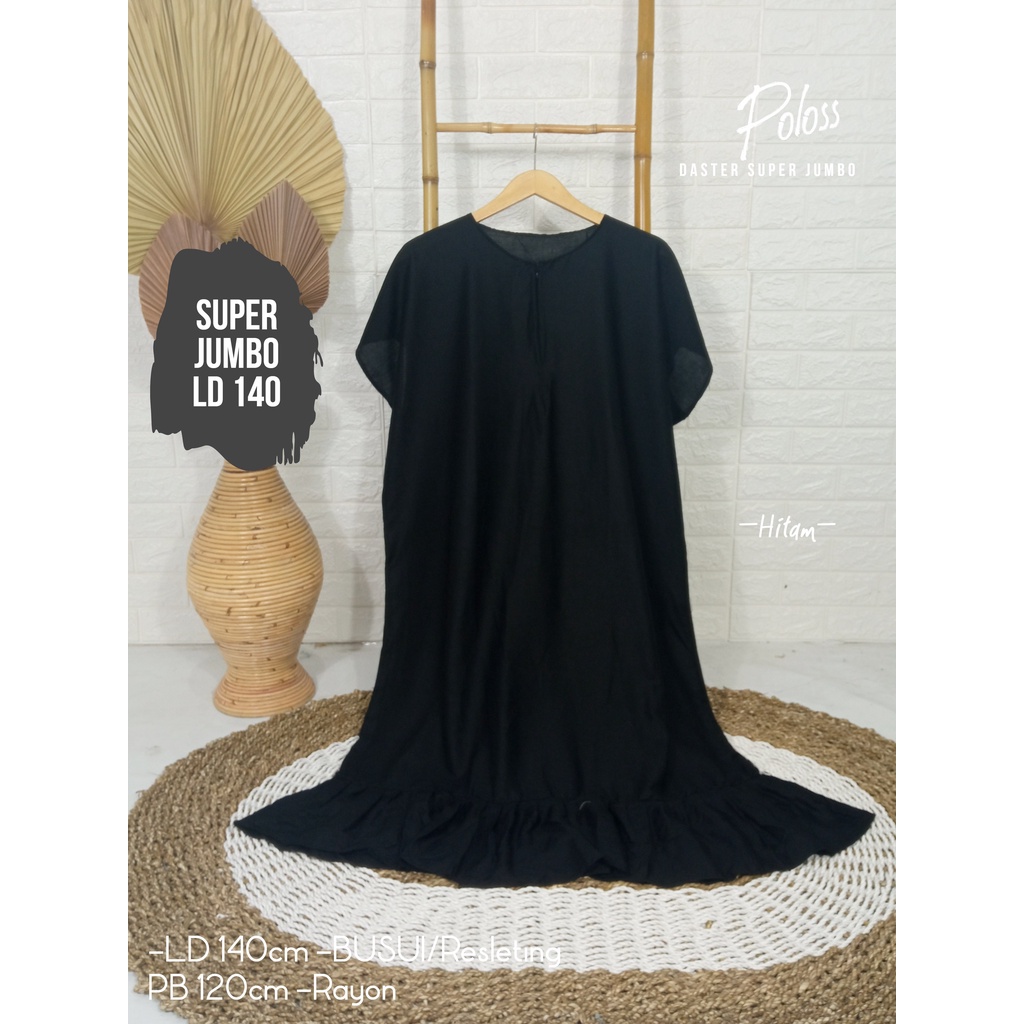 LD 140cm Daster Super Jumbo (42 Motif) (Part 2) dan  Daster Kaftan Viral LD 150cm Ruffle Big Size-4