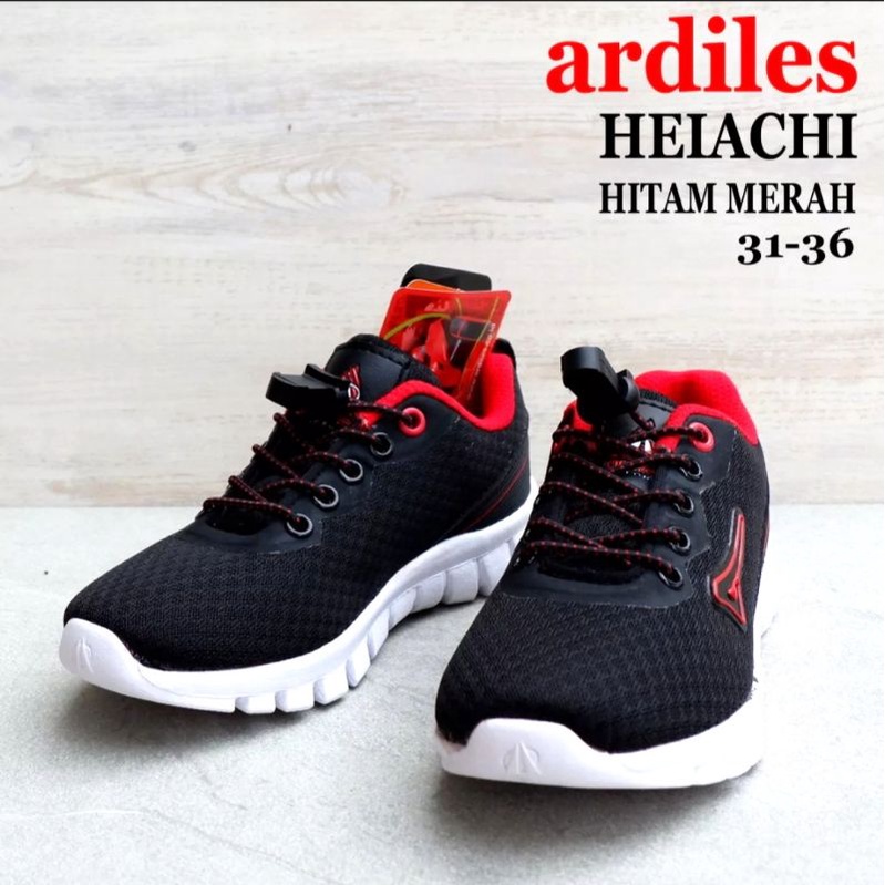 SEPATU SEKOLAH ANAK LAKI &amp; PEREMPUAN ARDILES HEIACHI / SEOWON ORIGINAL TERBARU PROMO MURAH