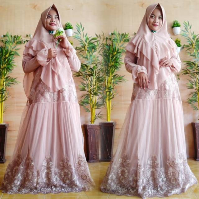 SET GAMIS SYARI BAJU MUSLIMAH PESTA MEWAH TILE BORDIR SET GAMIS SYARI BAJU MUSLIMAH PESTA MEWAH TILE BORDIR