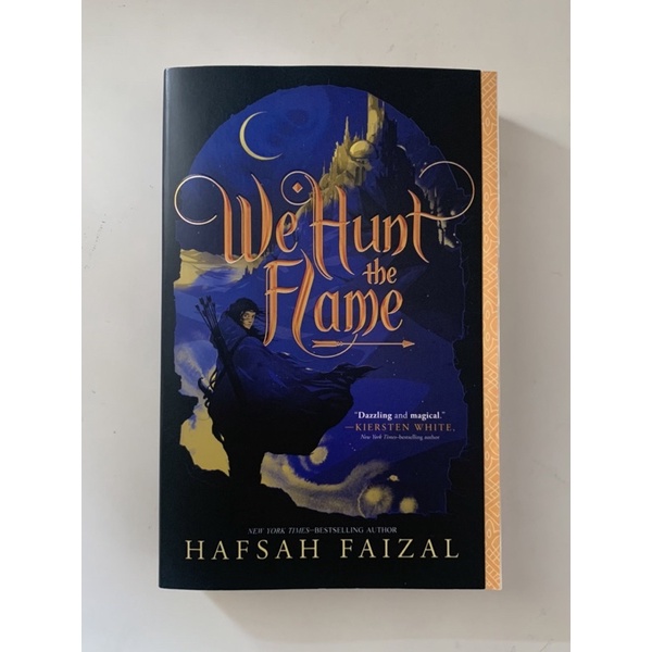 (booked) preloved ‘we hunt the flame’ novel by hafsah faizal