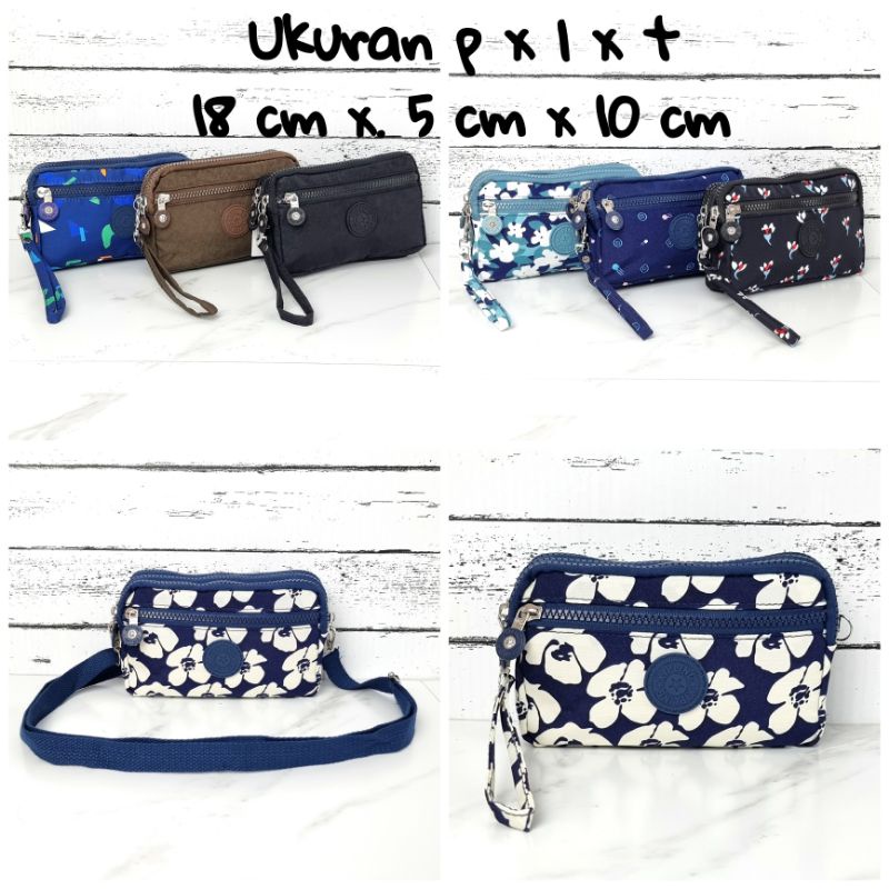 Dompet Tas Selempang Wanita 4 Ruang / Res  / 2 Fungsi / Tali Pendek + Tali Selempang #226 RST