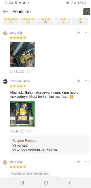 SARUNG MUSTAMIN SGE MESRES 200