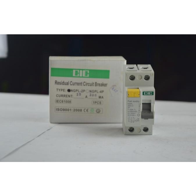 Rccb / Elcb 2P 16A / 25A Brand Cic