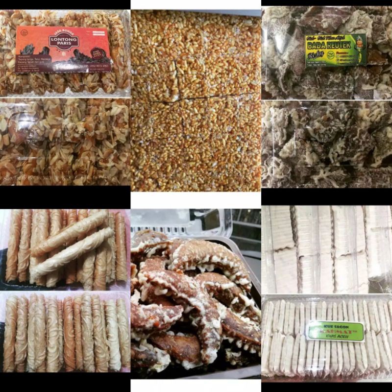 

7 Kue Kering Khas Aceh pilihan / Oleh-oleh Aceh terfavorit
