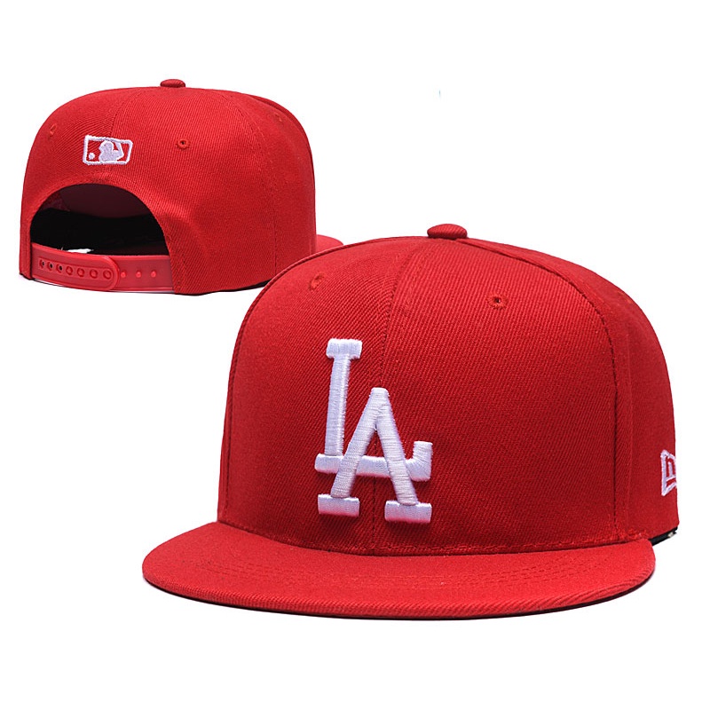 Topi Baseballsnapback Desain Los Angeles Gaya Hip Hop Untuk Priawanita