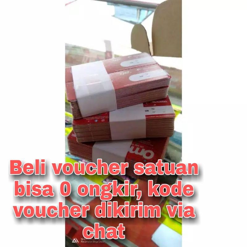 [GROSIR] Voucher Telkomsel SUMUT - ACEH ZONA 1. BISA BELI SATUAN 0 ONGKIR