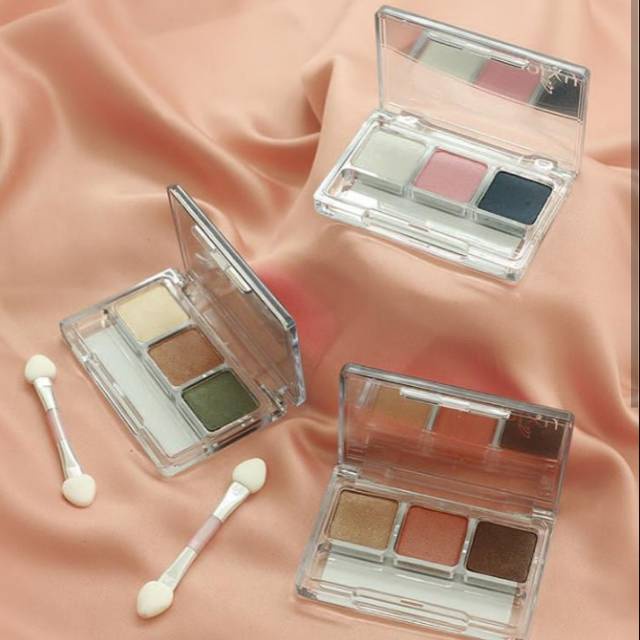 Ningrum Kosmetik Kecantikan Mata Pixy 3-Shades Eyeshadow 100% Original - 8037