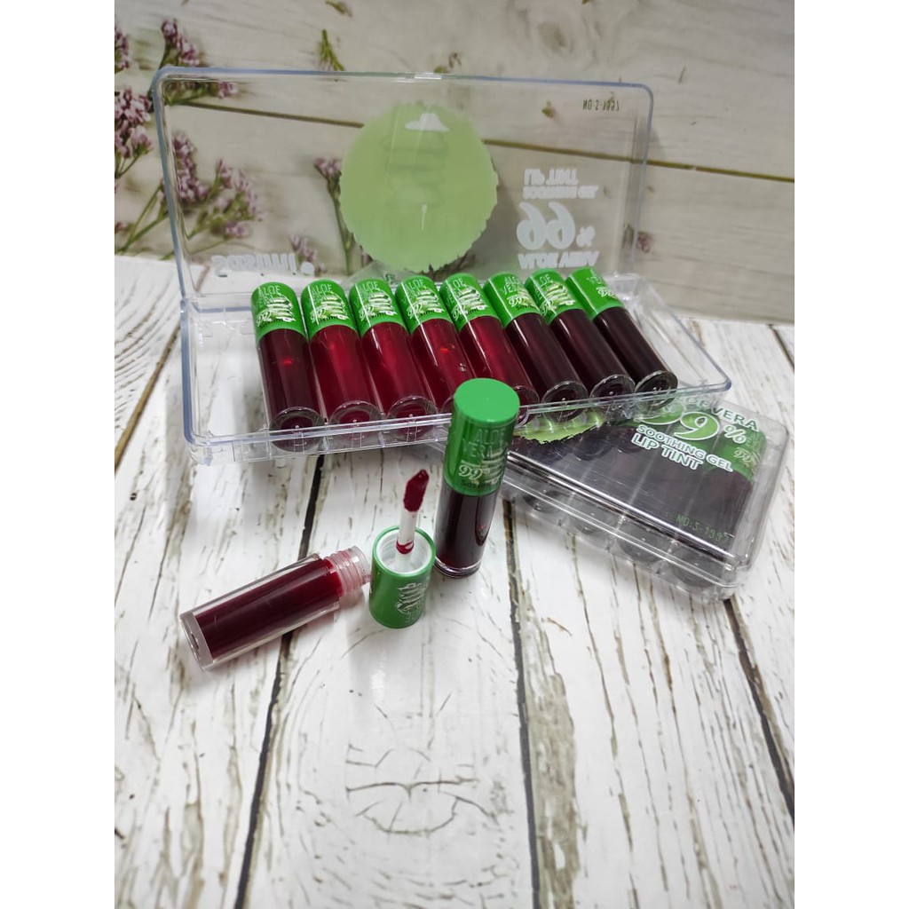 Lip tint Mini isi 10 pcs casing  peiyen- mix tint