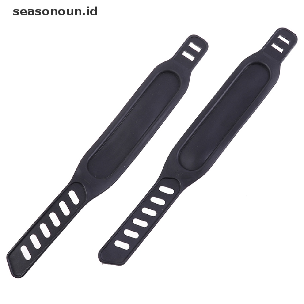 (seasonoun) 1 Pasang Strap Pedal Sepeda Untuk Fitness