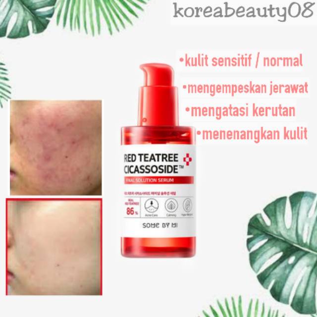 Somebymi Red Teatree Cicassoside Final Solution Serum some by mi red teatree
