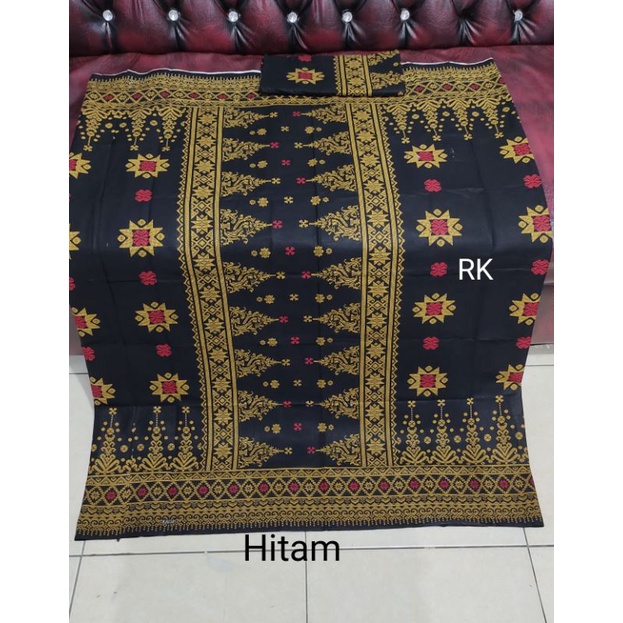 Kain Sarung Cantik  Wanita Etnik Motif Songket Palembang Seri 22