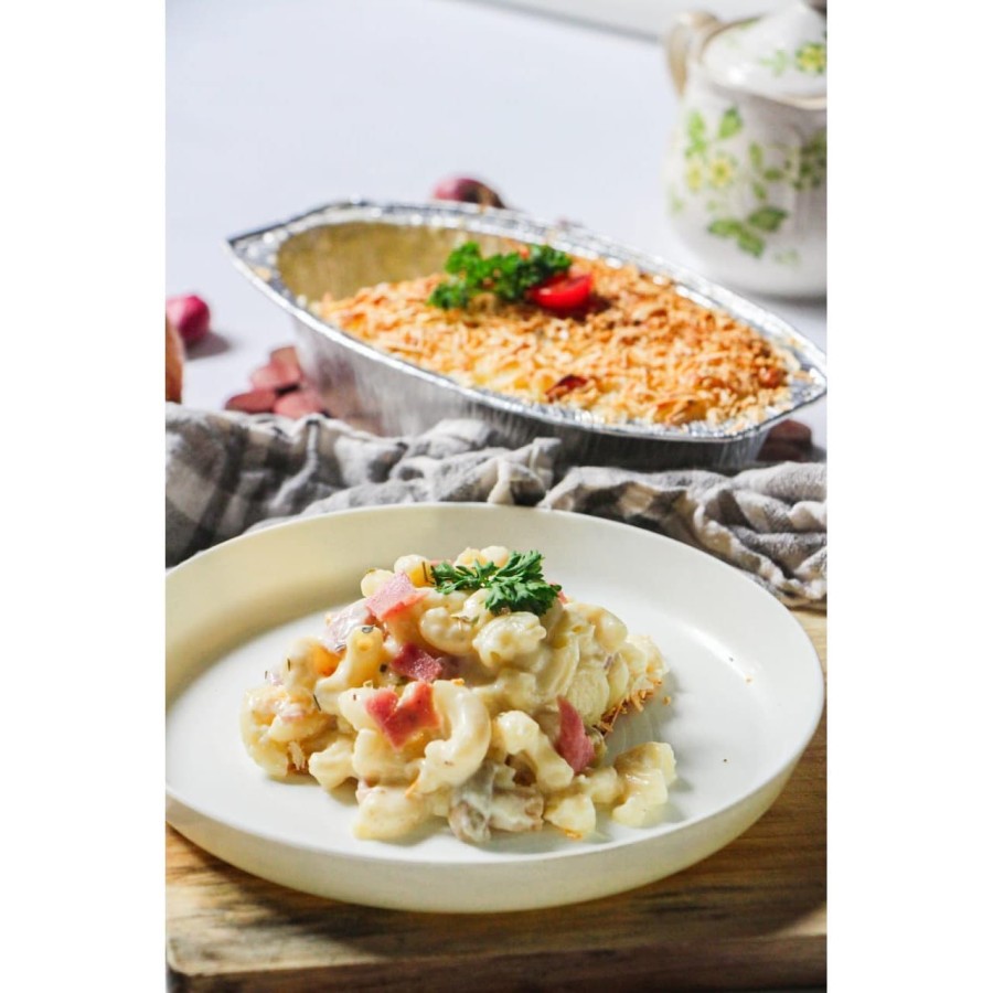 Macaroni Schotel / Makaroni Schotel / Makaroni Panggang:  Size 1-2 orang - Uk. 10x20cm
