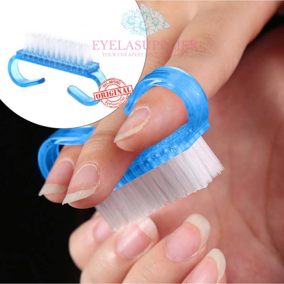 NAIL TOE Brush Nailart Manicure Tool Nail Dust Sikat Debu Kuku Kuas Pedicure Cleaning Brush Trumpet