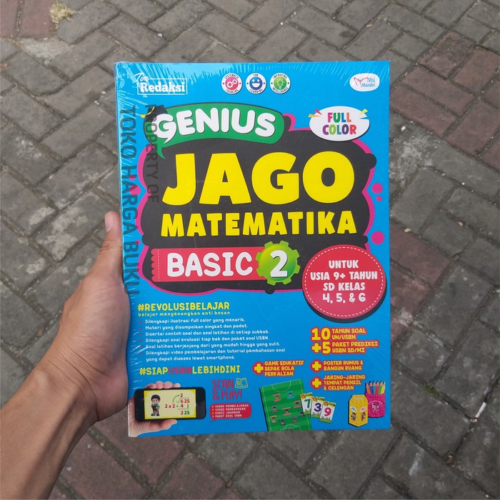 Edukasi Genius Jago Matematika Basic 2 Untuk Usia 9 Tahun Sd Kelas