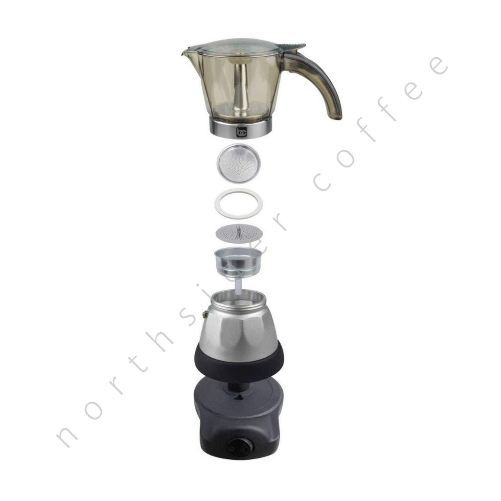 MOKA POT ELEKTRIK 3 CUP - ELECTRIC MOKA POT ESPRESSO MAKER