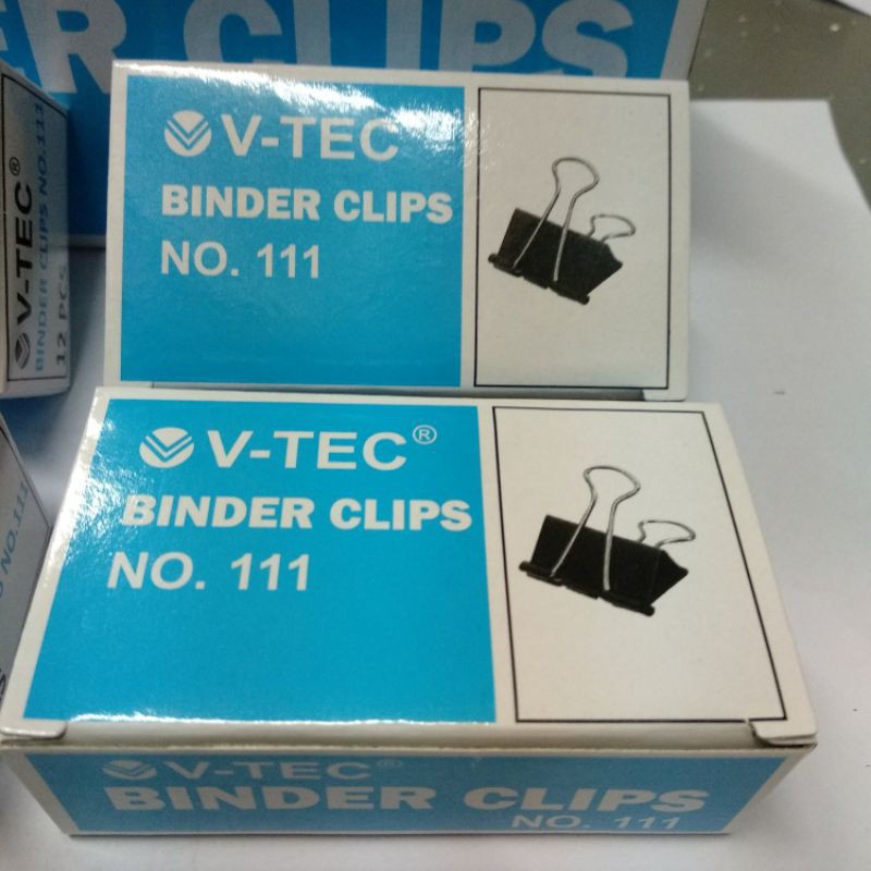 

Binder Clip / Penjepit Kertas no. 111 VTEC kotak kecil