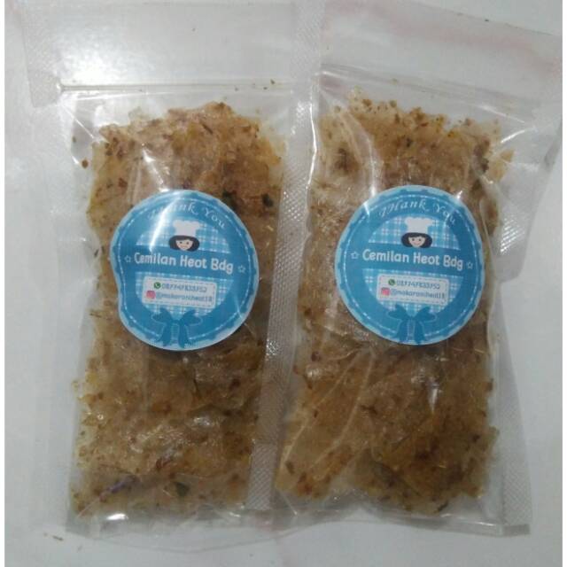 

Keripik Kaca kemasan pouch 25gram/Keripik Beling Pedas Ekonomis Murah Enak Gurih