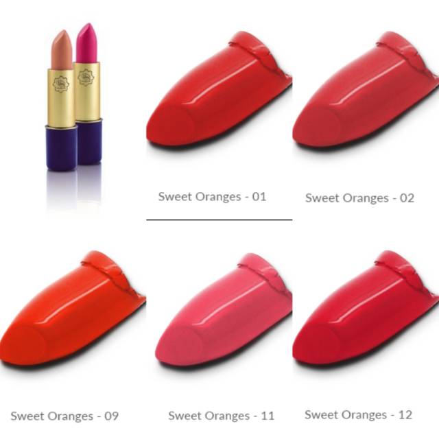 Viva Lipstick Sweet Orange Series Shopee Indonesia Lipstik viva warna orange
