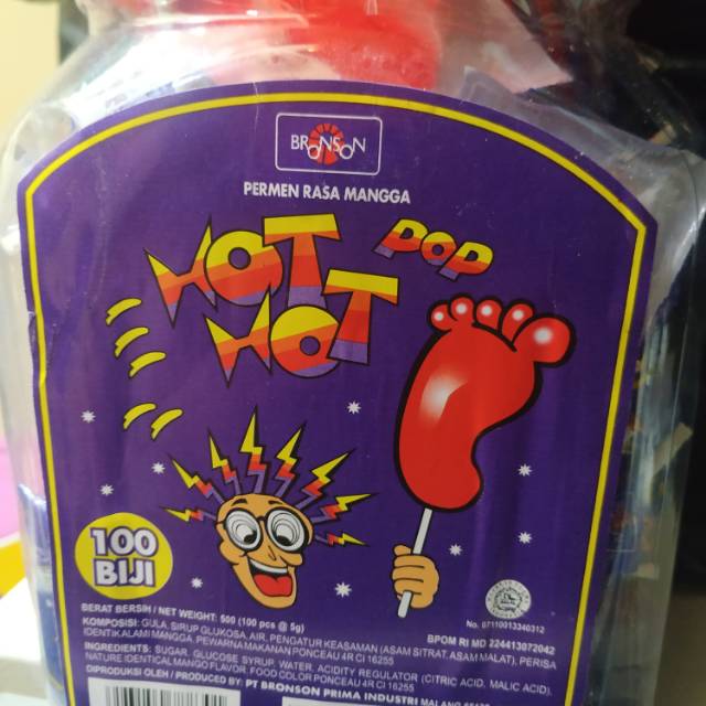 

Permen kaki hot hot pop